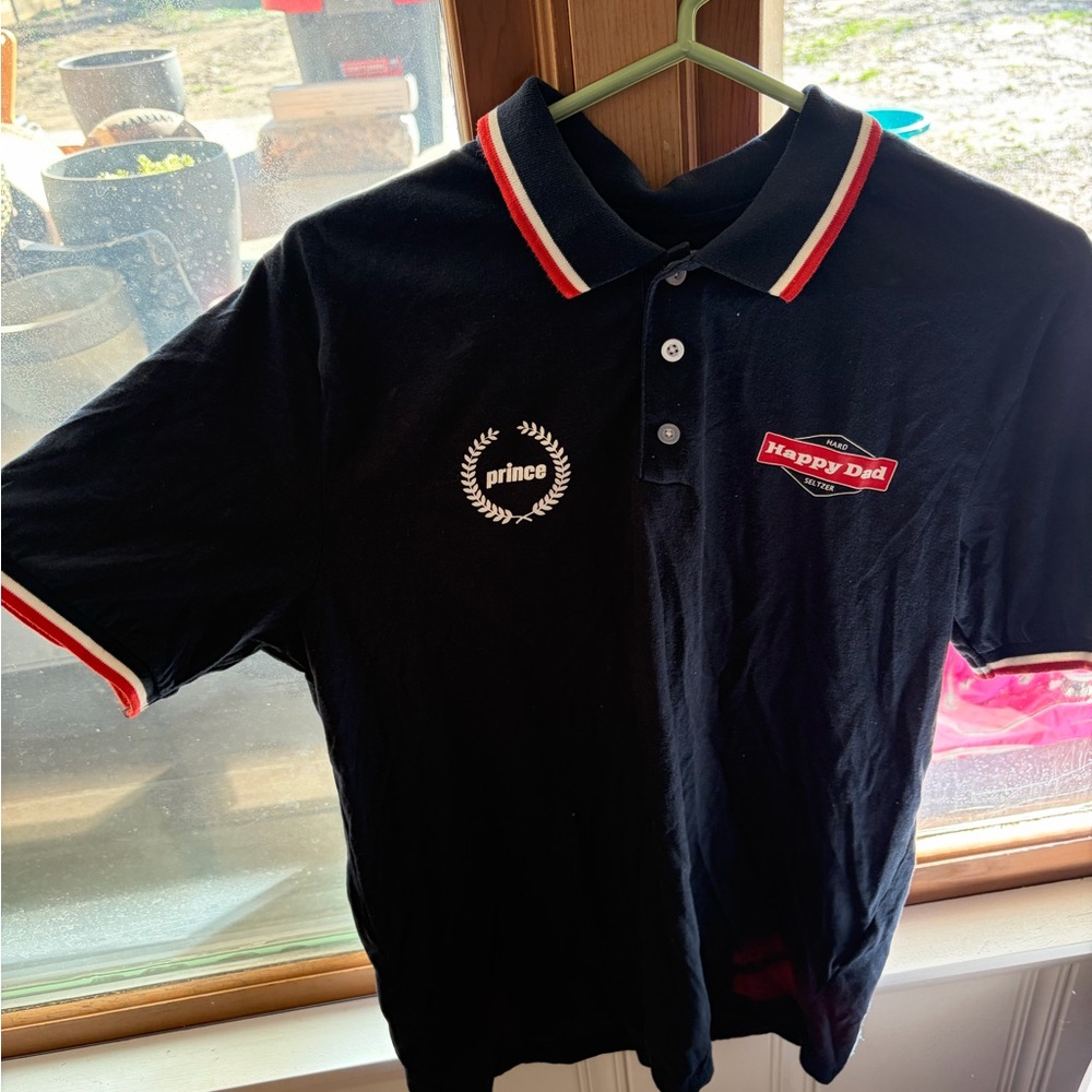 Prince happy dad polo shirt